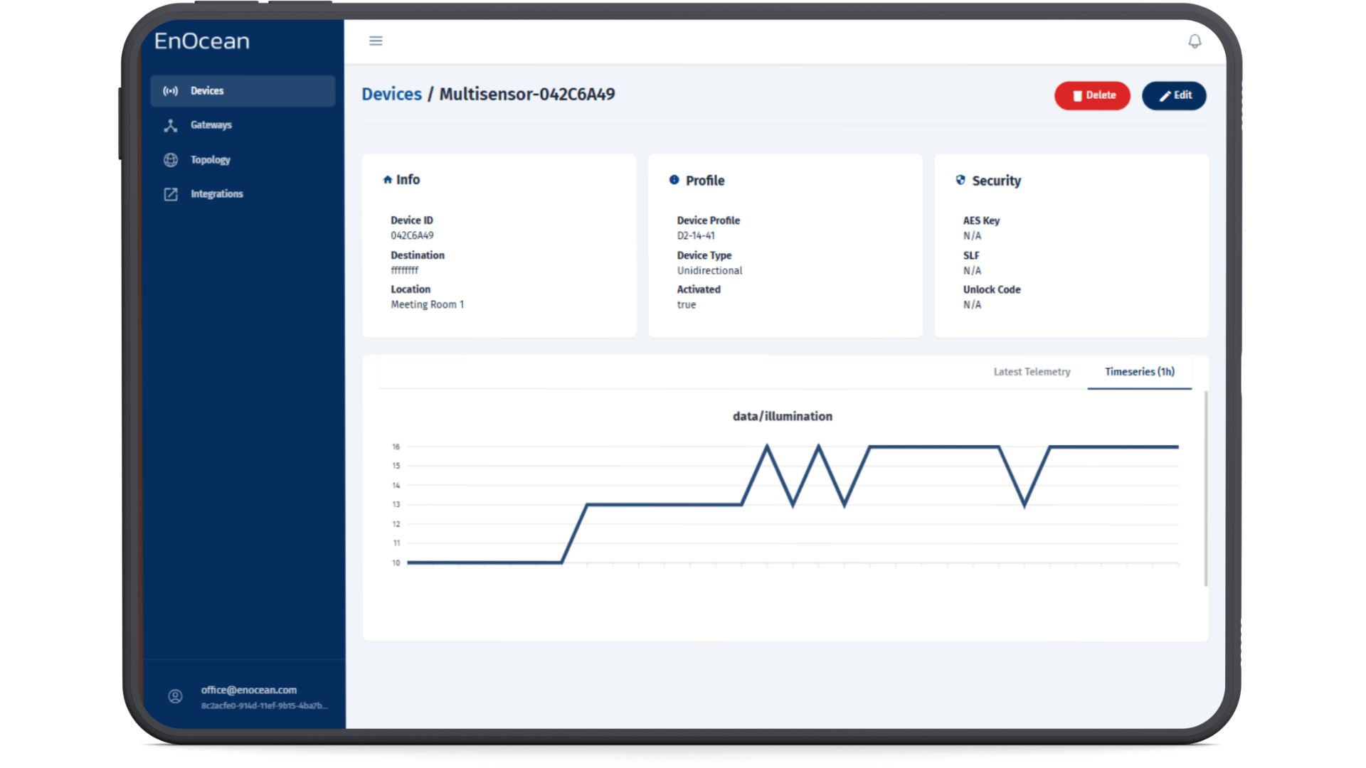 Smartstudio in a tablet